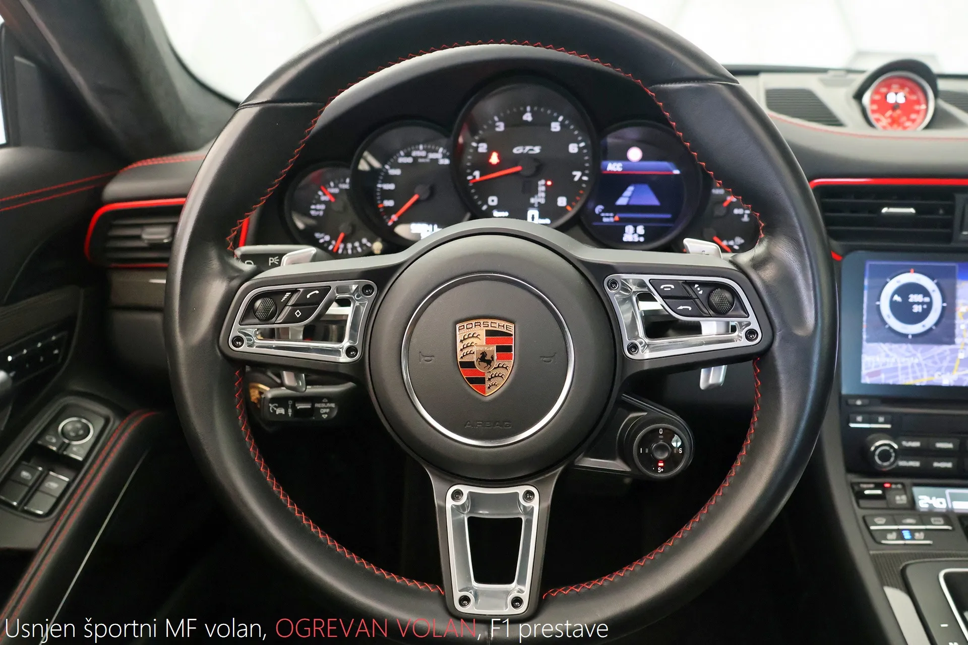 porsche 911 3.0 carrera 4 gts coupe pdk adapt.led pasm pdls+ - slika 8