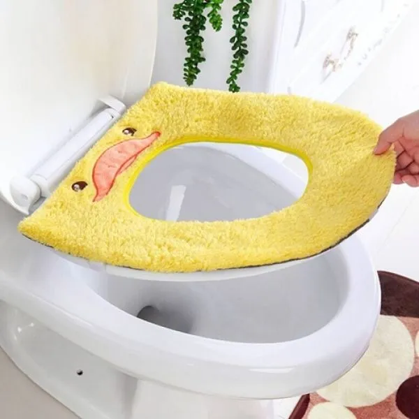 dječja topla podloga za wc dasku sa motivima životinja - slika 4