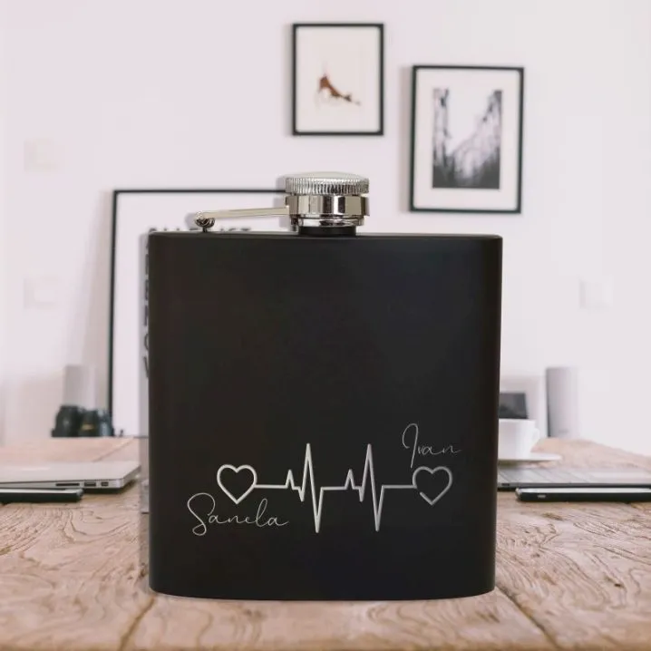 pljoska personalizirana- crna - slika 3
