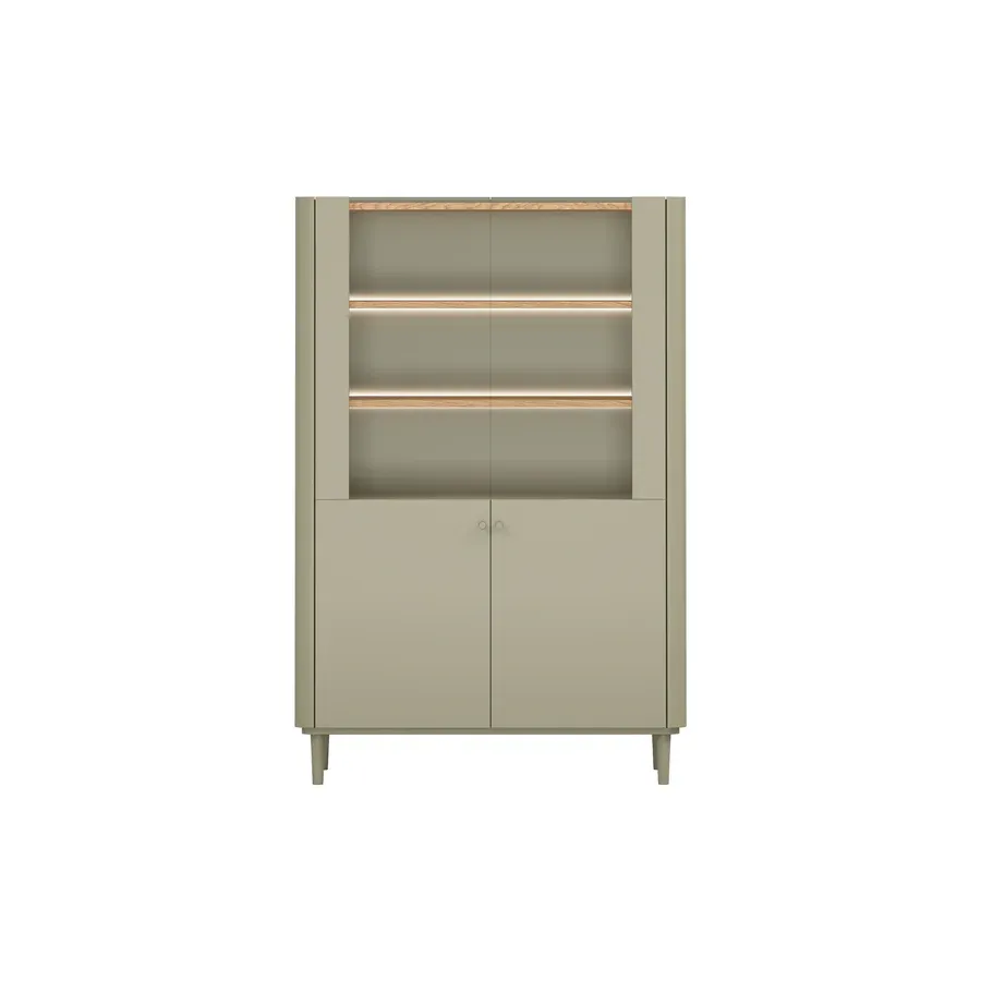 vitrina elivo 100cm, materijal: mdf,melaminska ploča - slika 5