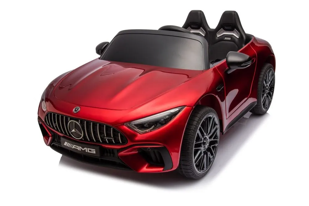 licencirani auto na akumulator mercedes amg sl63 - crveni/lakirani - slika 4