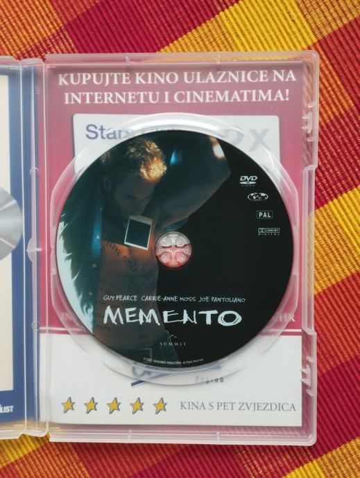 memento dvd - slika 2