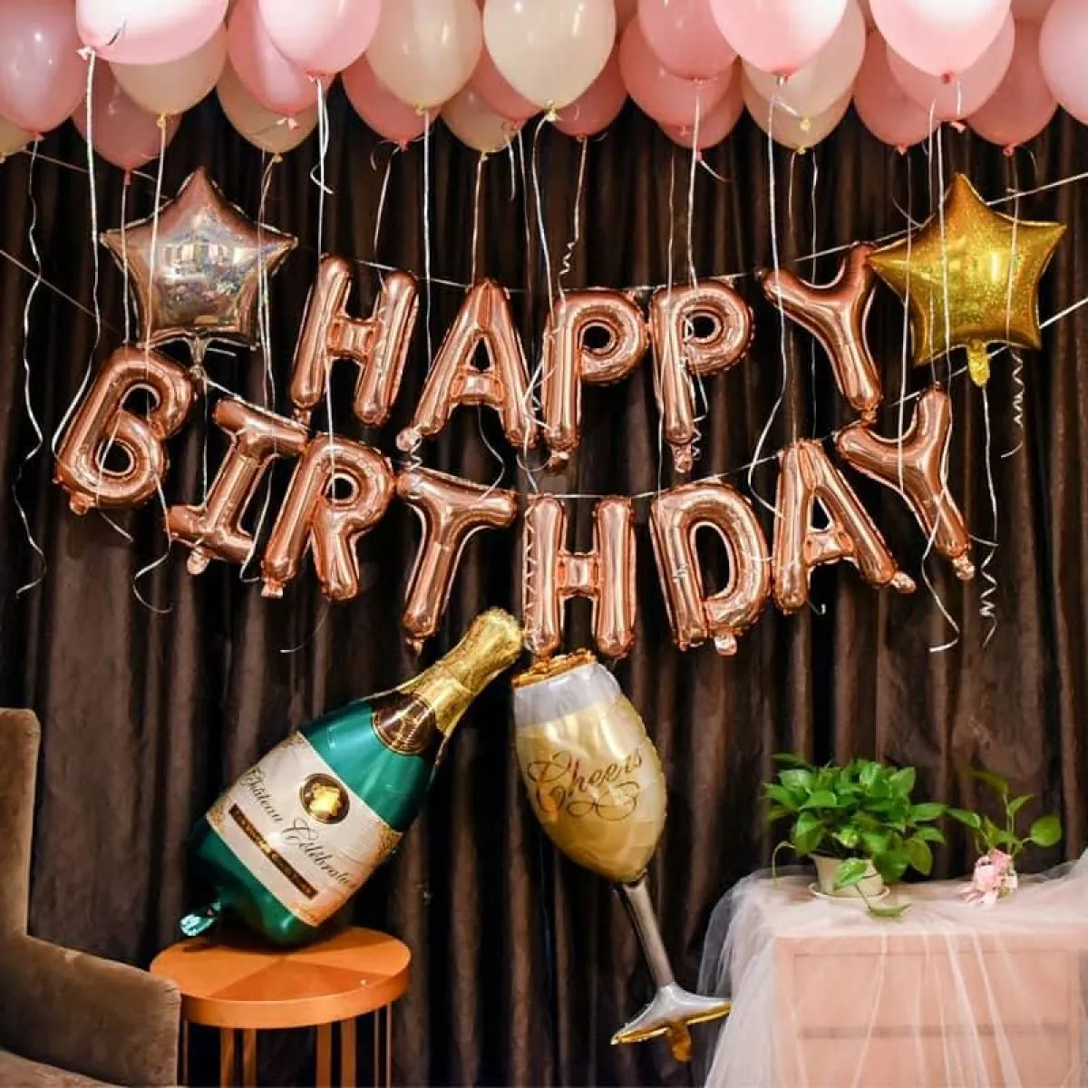 folijski baloni happy birthday - slika 13