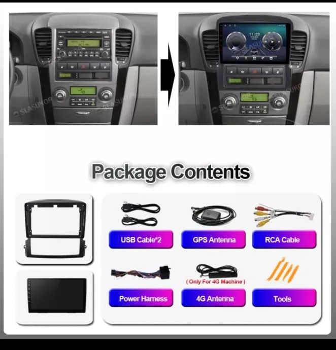 kia sorento 2004 - 2008 original multimedija android navigacija radio - slika 3