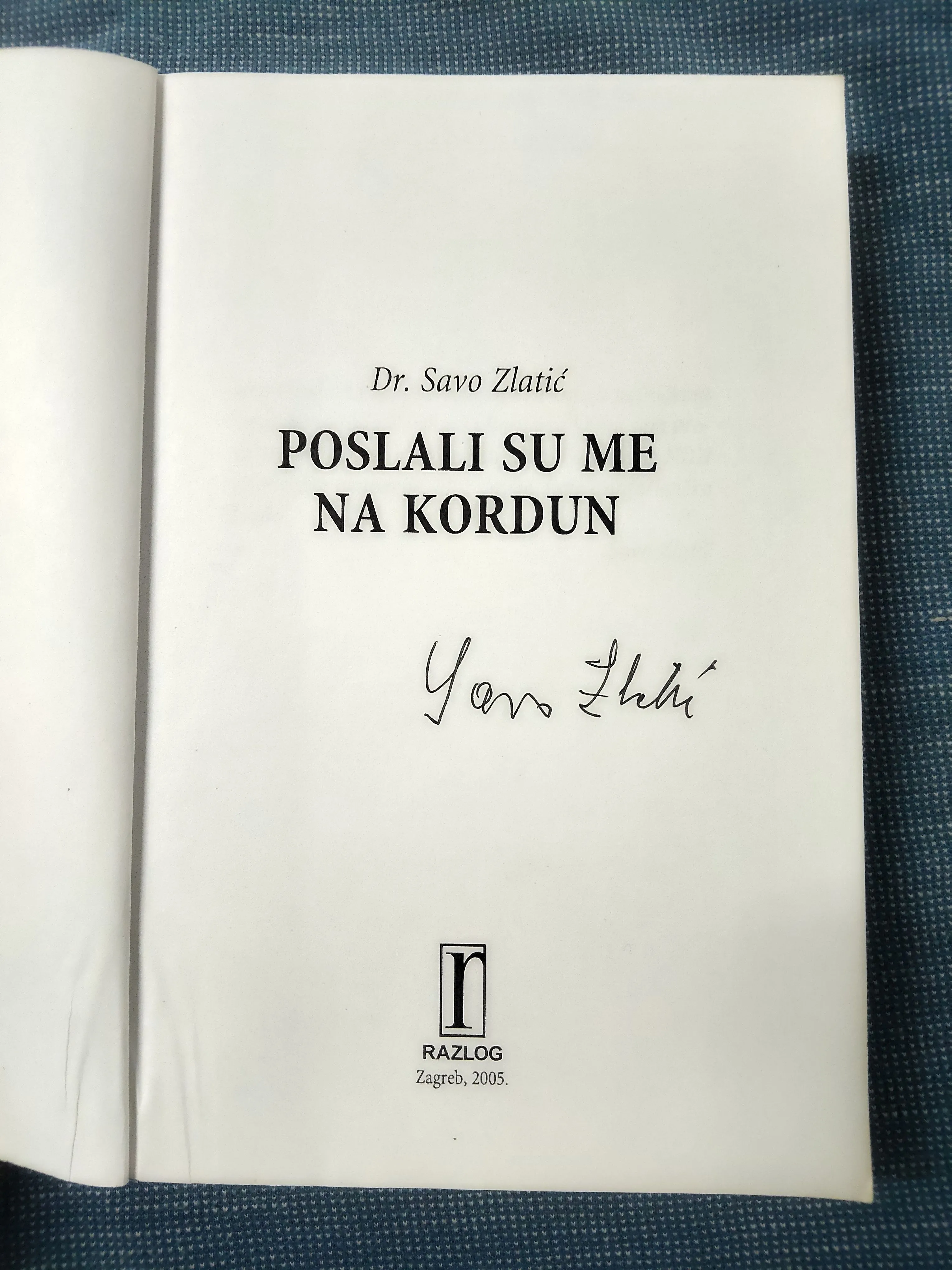savo zlatić – poslali su me na kordun - slika 2