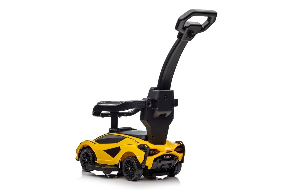 dječja guralica lamborghini qls-996t - žuta - slika 5