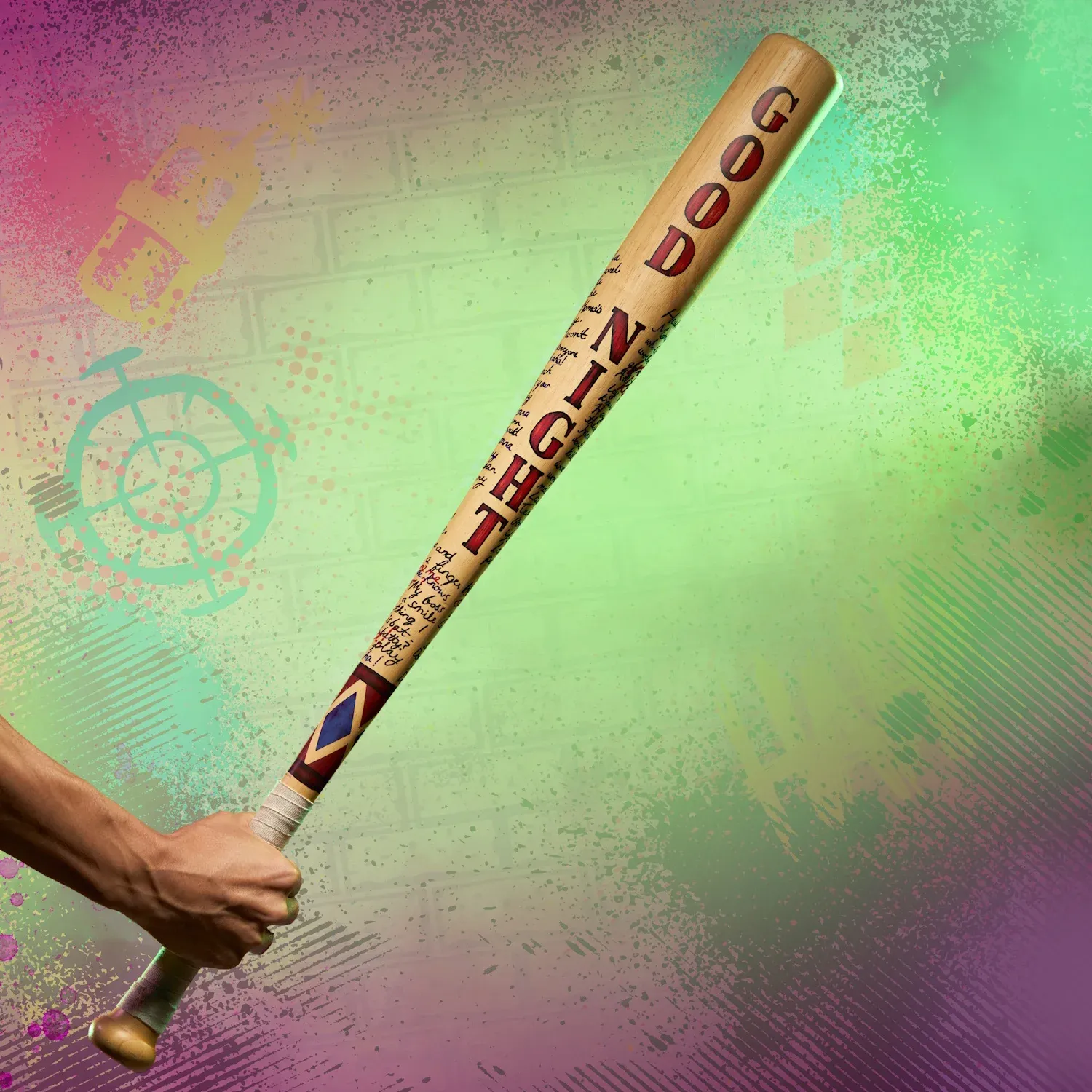 harley quinn’s baseball bat replica - slika 3