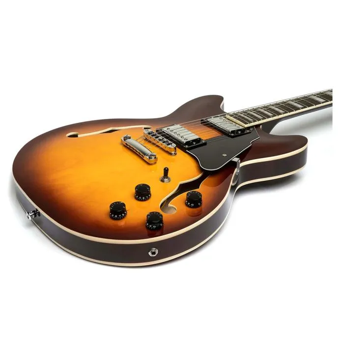 grote gt335-01 red ili vs električna gitara - slika 6
