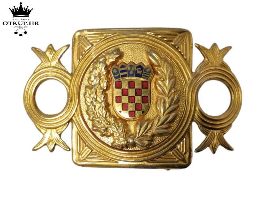Kopča Za Remen Hrvatski Grb / R1, Rate! - Zagreb
