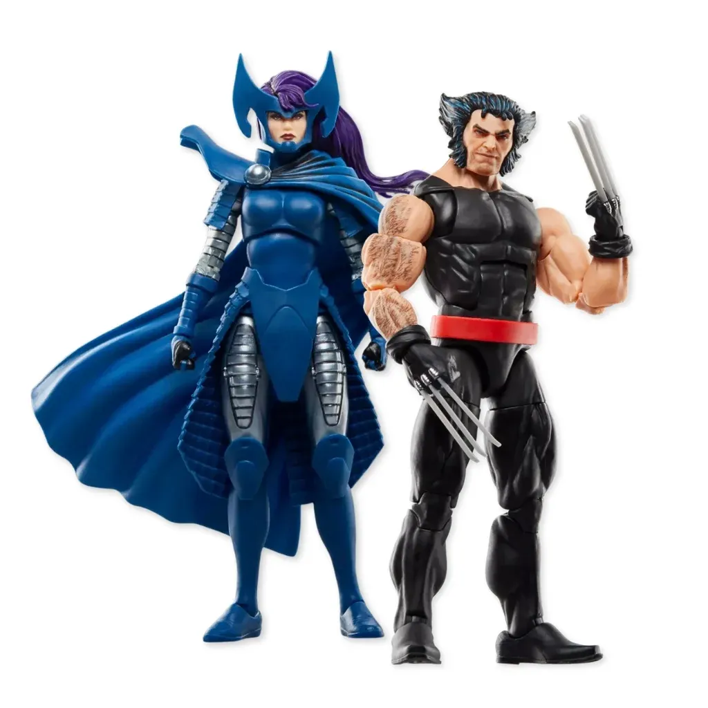 Marvel Legends Series: Wolverine and Psylocke figure, 15cm - Zagreb