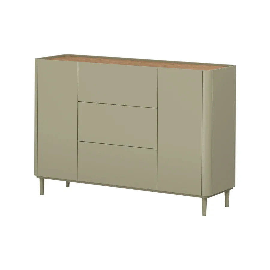 Komoda Elivo 150cm, Materijal: MDF,Melaminska ploča - Čakovec