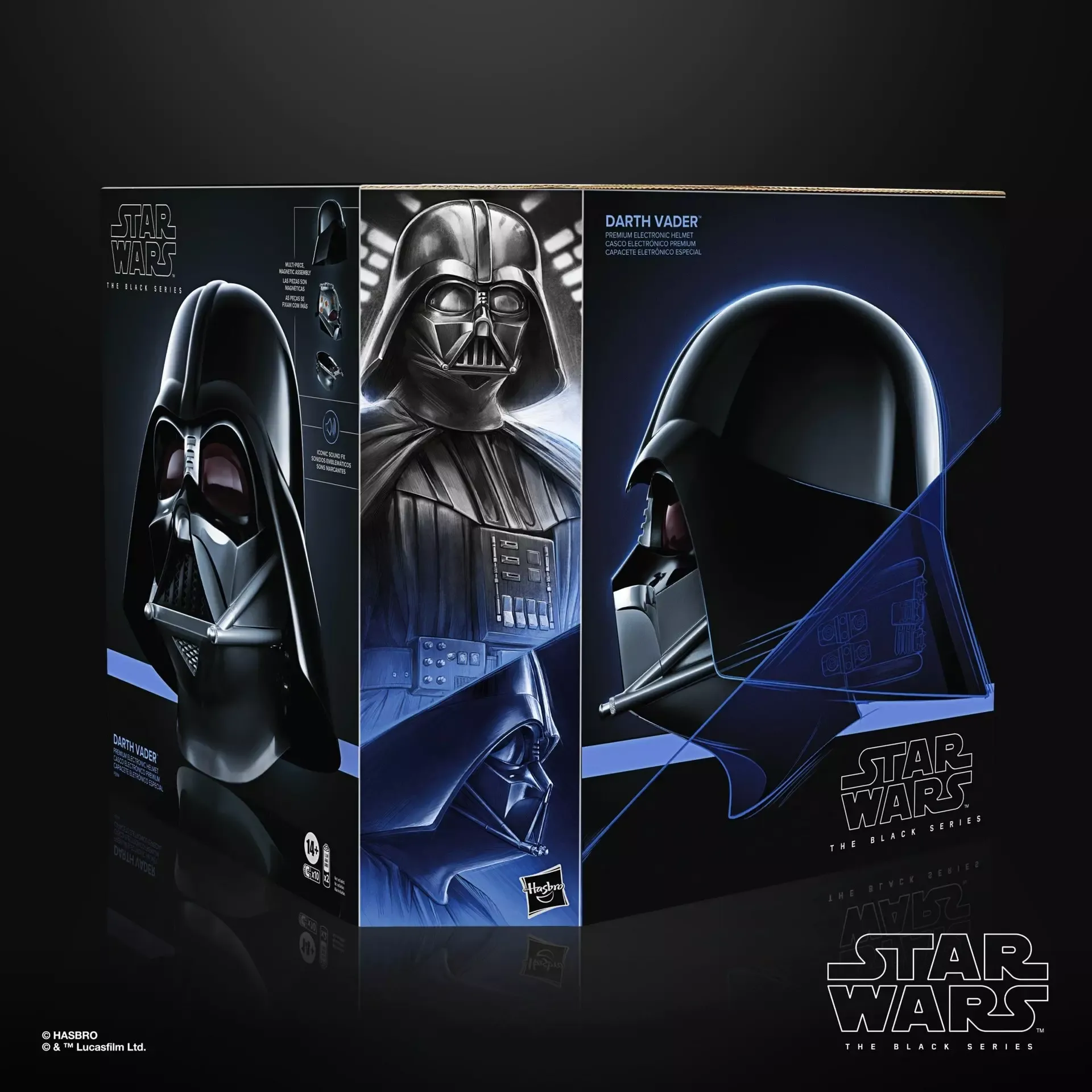 star wars: the black series – darth vader electronic helmet - slika 8
