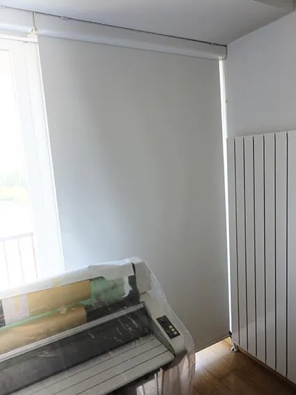 rolo unutarnji sa alu kutijom bijelom 75x75 mm - slika 3