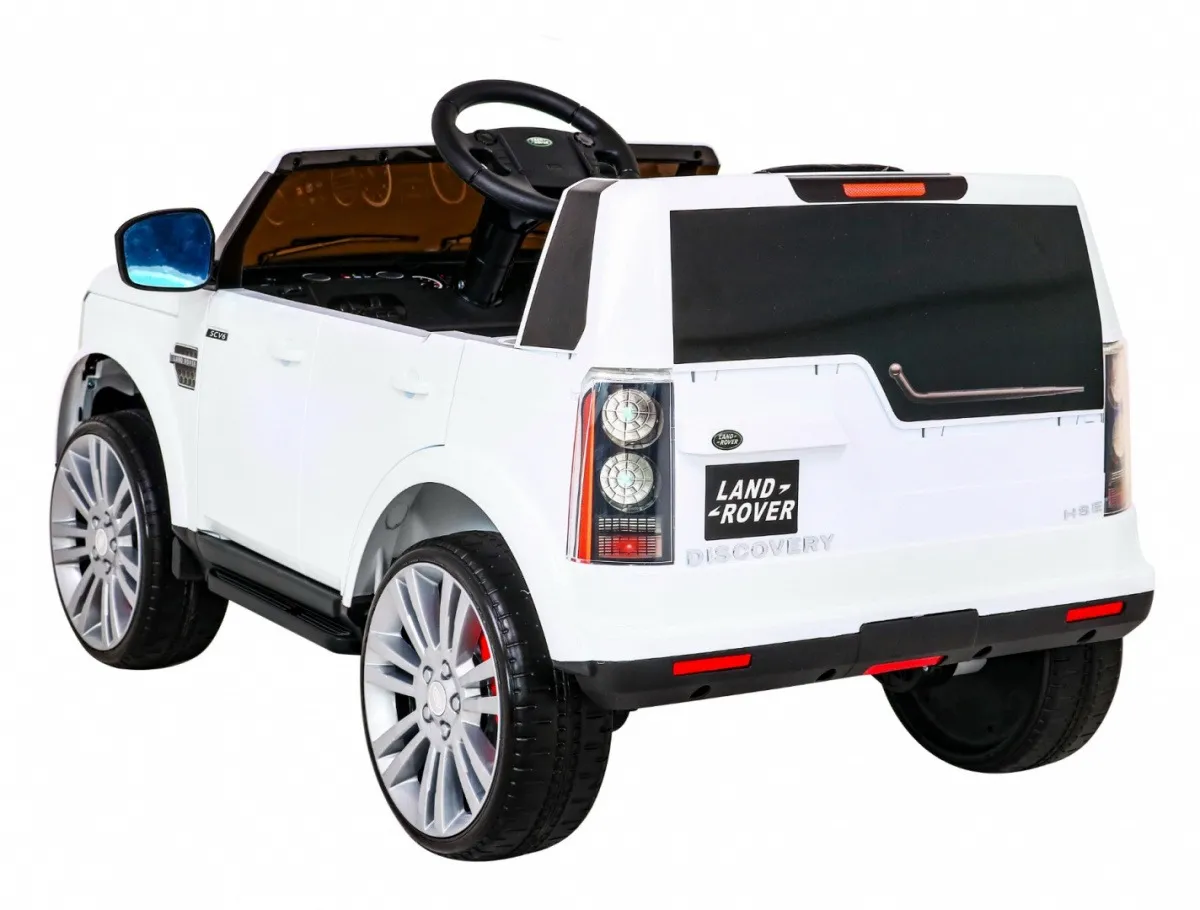 licencirani auto na akumulator land rover discovery 2 - bijeli - slika 4