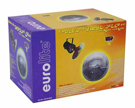 eurolite mirror ball set 20cm with pinspot - slika 8