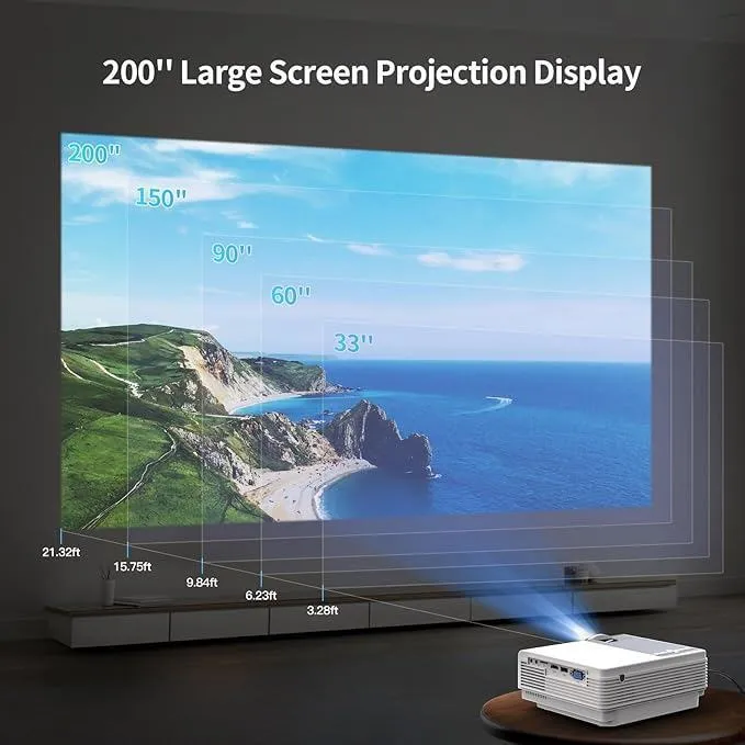 led projektor sunys rezolucija full hd, 12000 lumena, kontrast 10000/1 - slika 8