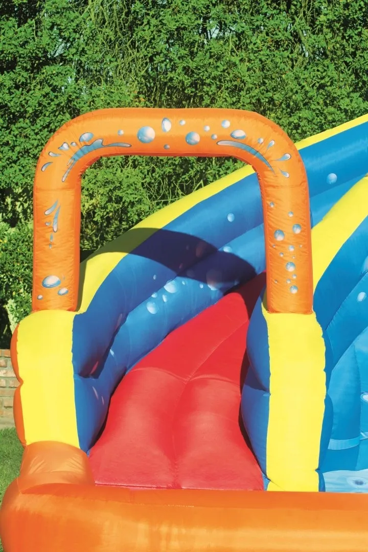 bazen/igralište s toboganom turbo splash bestway - šareni - slika 3