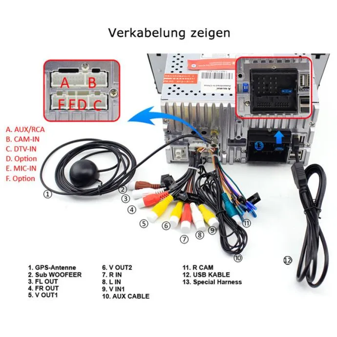 mercedes e klasa 2din radio original navigacija gps - slika 10