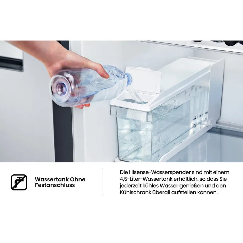 hisense side-by-side rsim535afe dozator za vodu/led, nofrost - slika 16