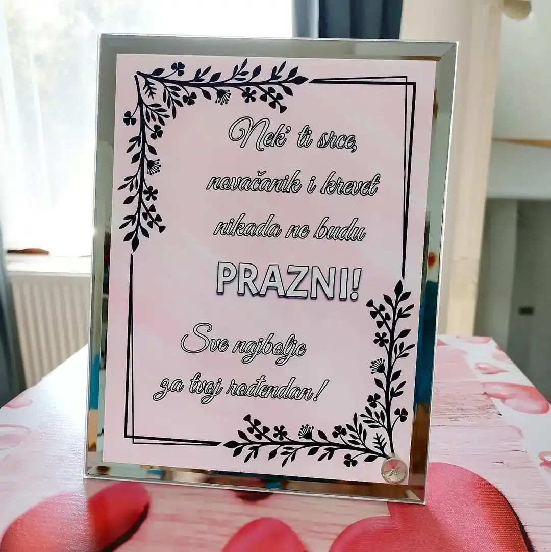 foto staklo za rođendan - slika 2