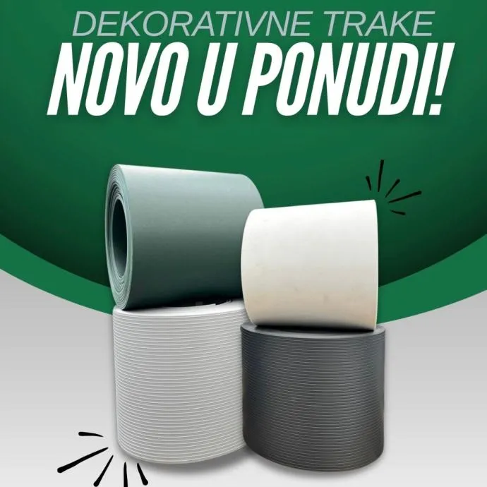 dekorativna traka - najdeblja (najčvršća) na tržištu – 1.55mm!!! - slika 2