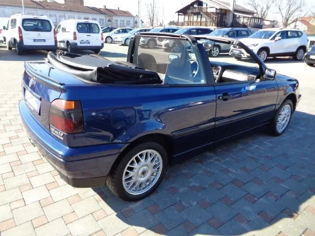 vw golf 3 cabrio 1,8 automatik pink floyd; klima; el. paket - slika 6