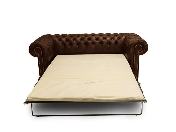 chesterfield trosjed ležaj first class leather | 3-sjedišta - slika 1