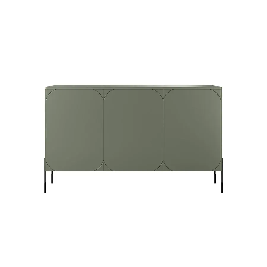 komoda sonatia 150cm, 3 vrata i 2 ladice, materijal: mdf - slika 2