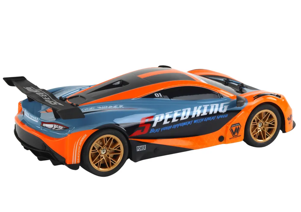 auto na daljinsko upravljanje sports car 1:10 - narančasti - slika 5