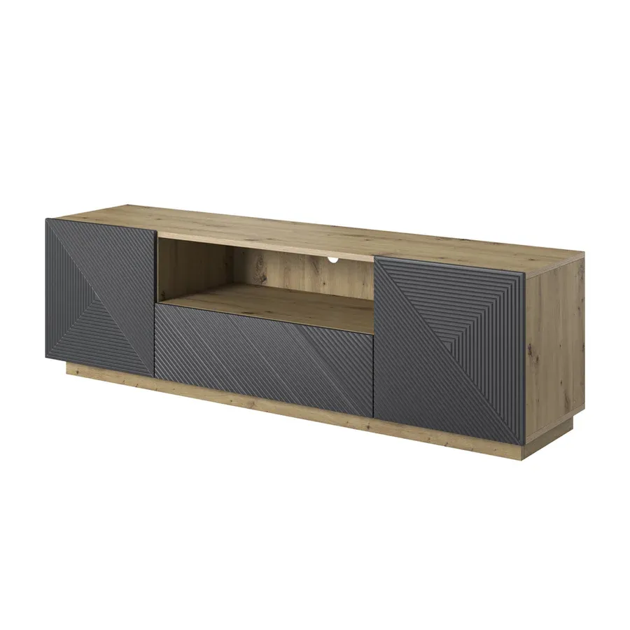 Komoda Asha 167cm, Materijal: hrast - Čakovec