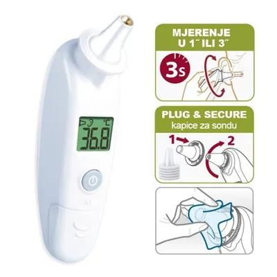 toplomjer za uho rossmax ra-600 - slika 4