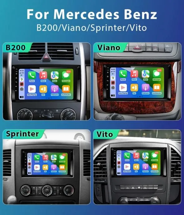 original android mercedes vito viano w169 multimedija parking kamera - slika 17