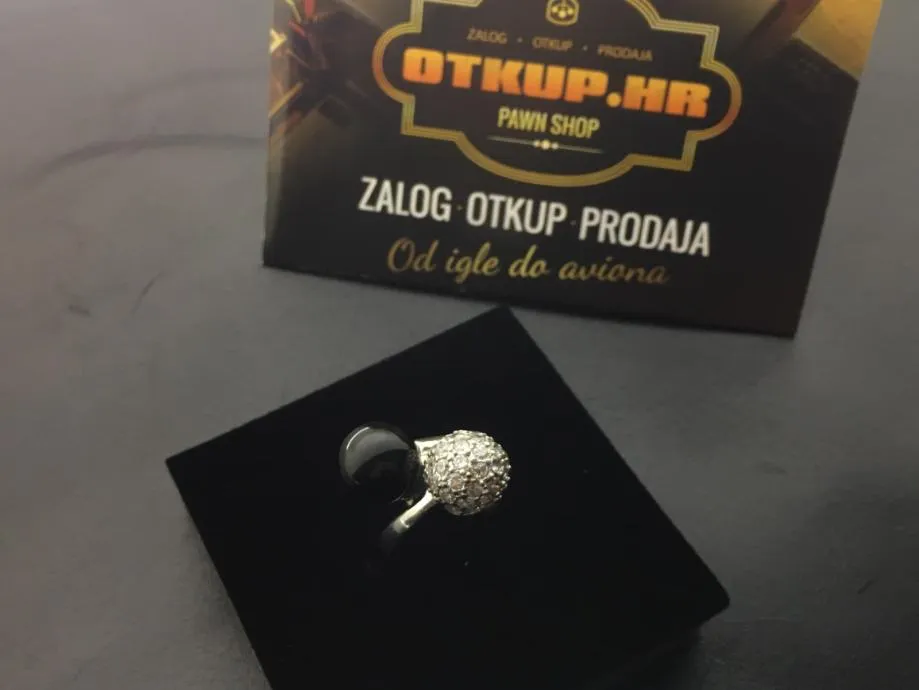 srebrni prsten 10,69g .925 / r1, rate !! - slika 4