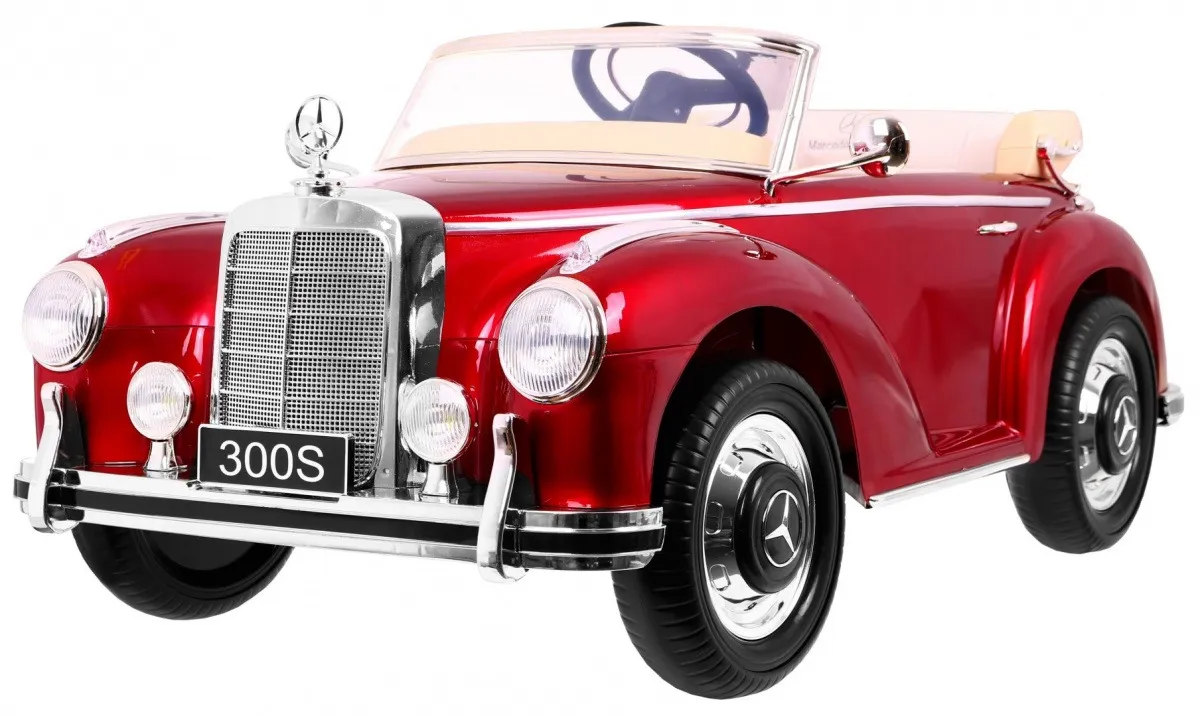 Licencirani auto na akumultor Mercedes Benz 300S RETRO - crveni - Mursko Središće