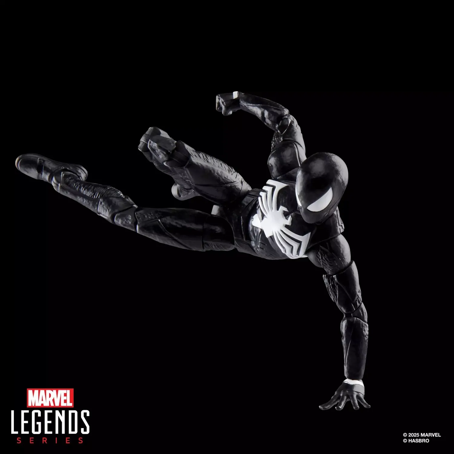 marvel legends series: gamerverse peter parker black suit figura 15cm - slika 3