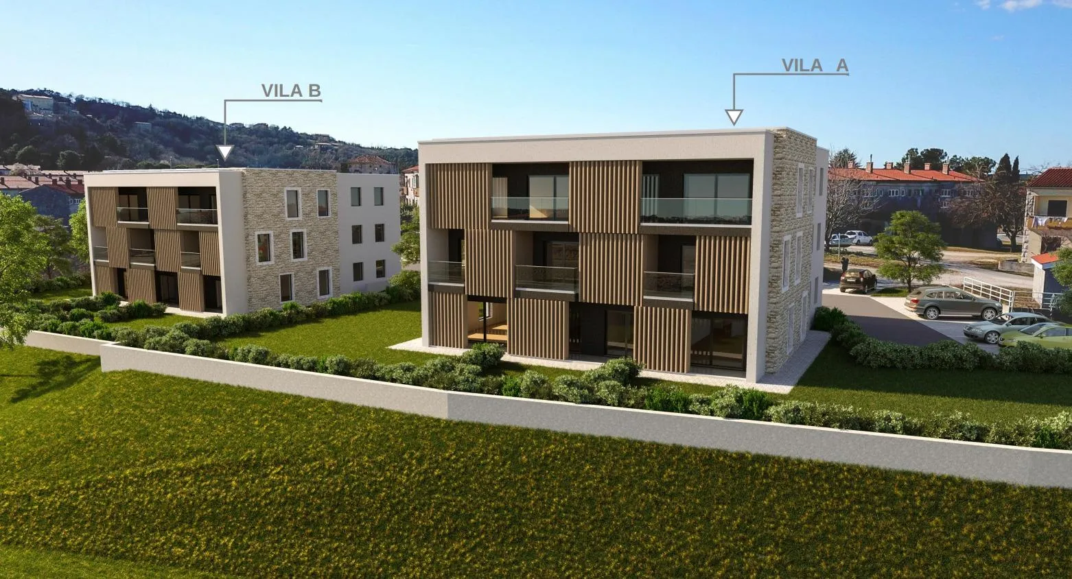 labin, penthouse stan u urbanoj vili s pogledom na more a7 - slika 2
