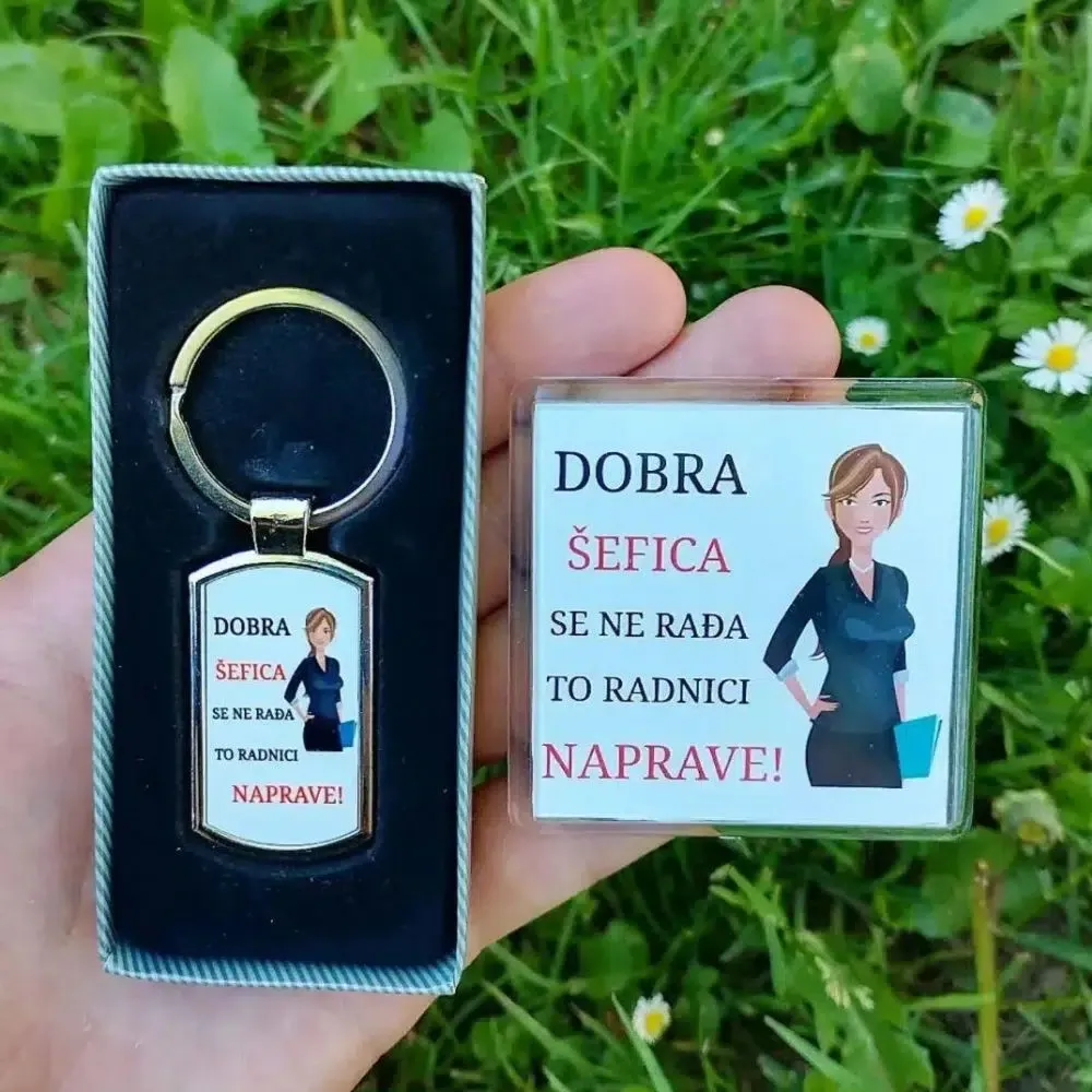 personalizirani privjesak za šefa ili šeficu - slika 2