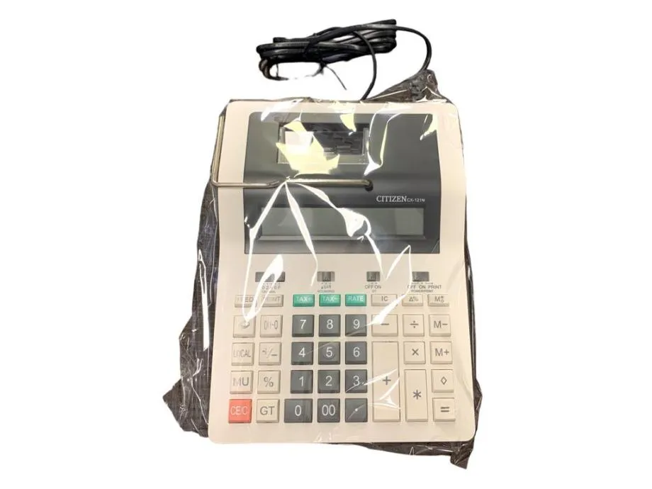 električni kalkulator citizen cx-121n - novo / r1, rate! - slika 2