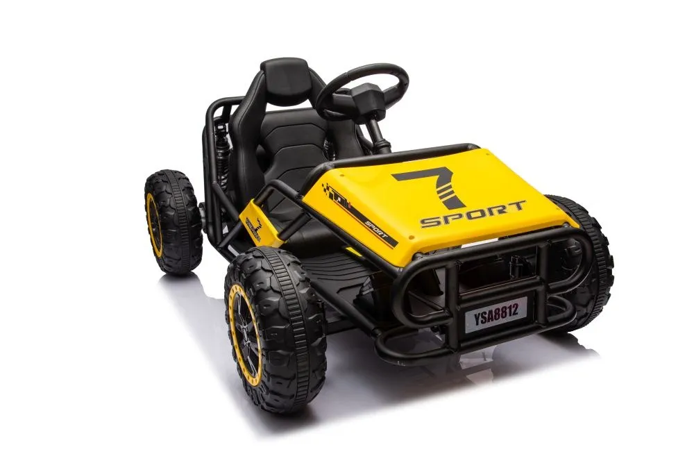 buggy na akumulator a8812 24v - žuti - slika 7