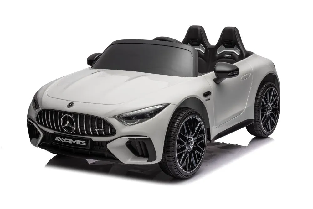 licencirani auto na akumulator mercedes amg sl63 - bijeli - slika 11