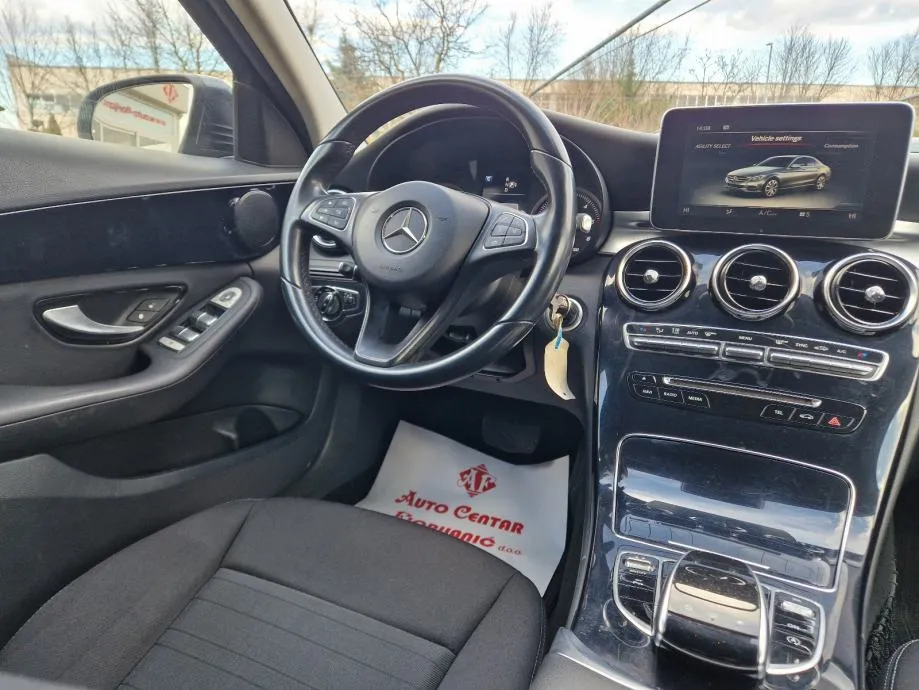 mercedes c 220 cdi automatik 2014., navi, servis, alu 17, park senzori - slika 12