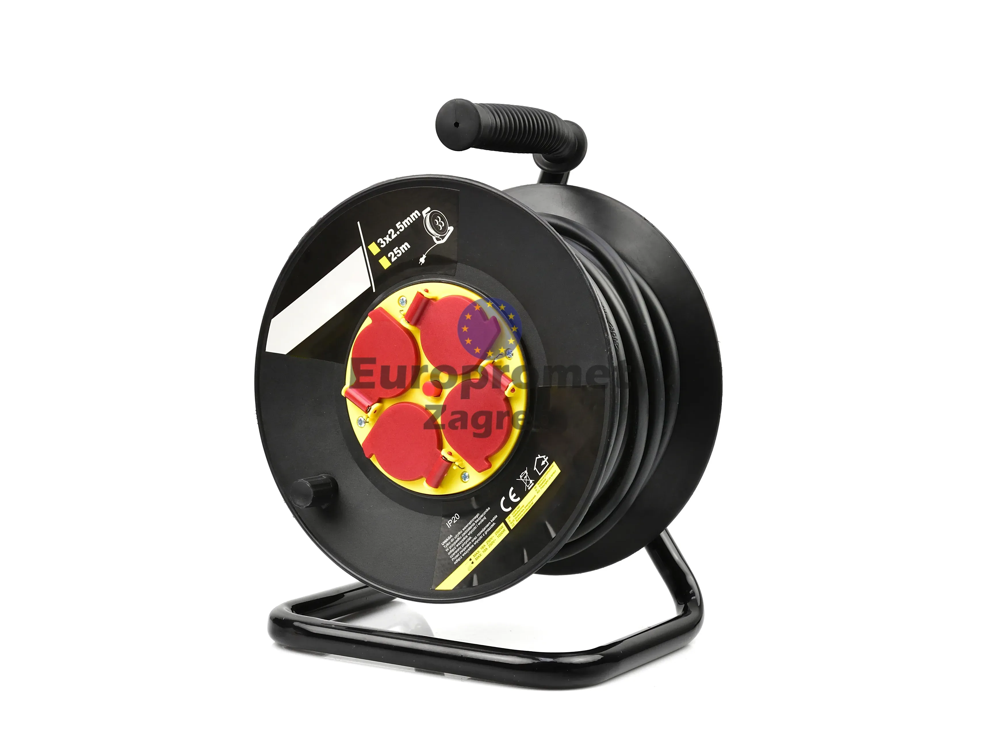 Kabelska motalica 25m 3×2, 5mm² Produžni kabel -TOP PONUDA !! - Zagreb