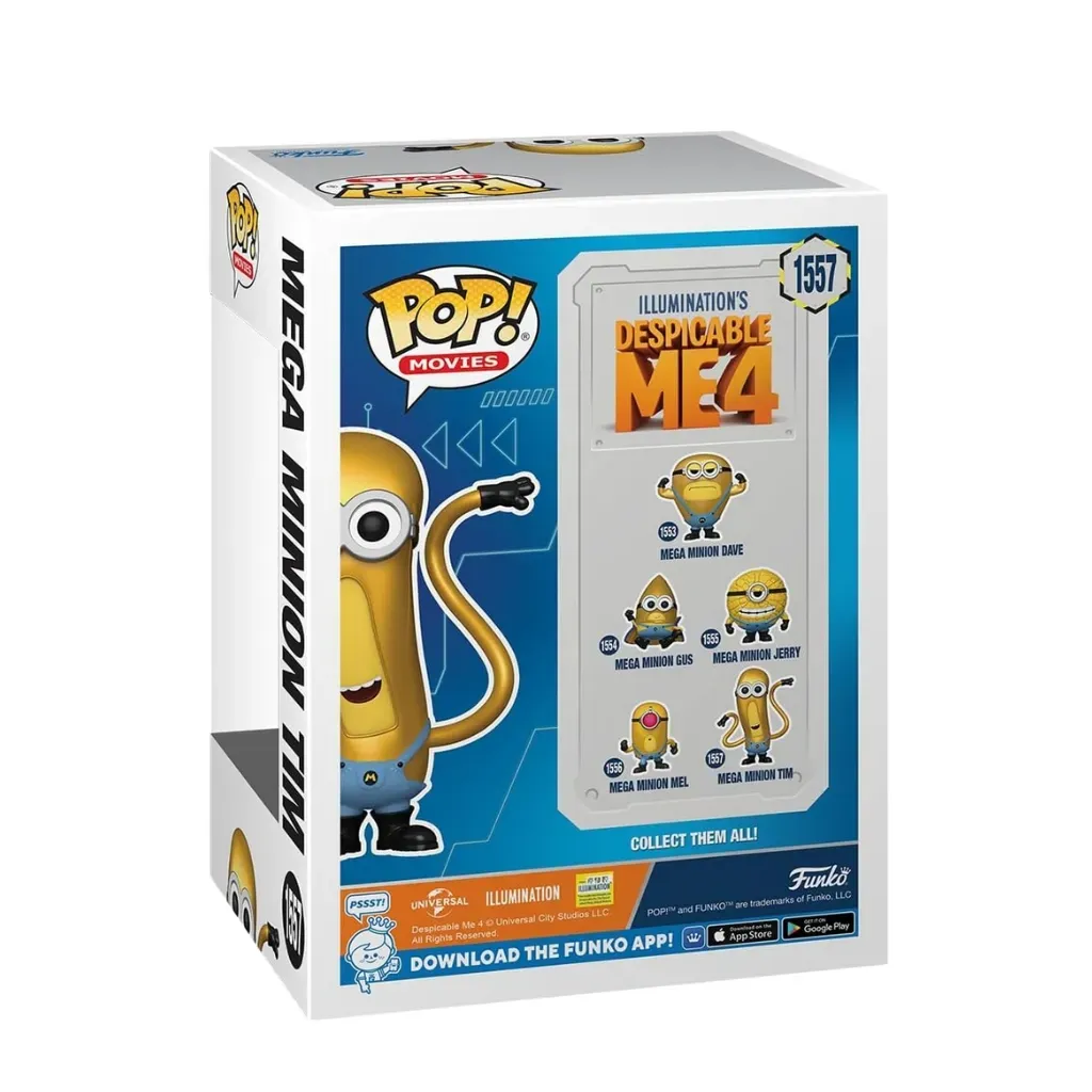 funko pop! movies: despicable me 4 – mega minion tim #1557 - slika 2