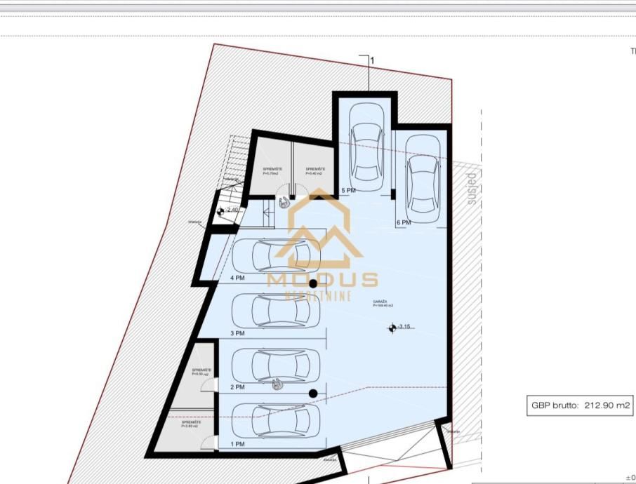 strožanac, 56.00 m2, novogradnja/ dvosoban (prodaja) - slika 9