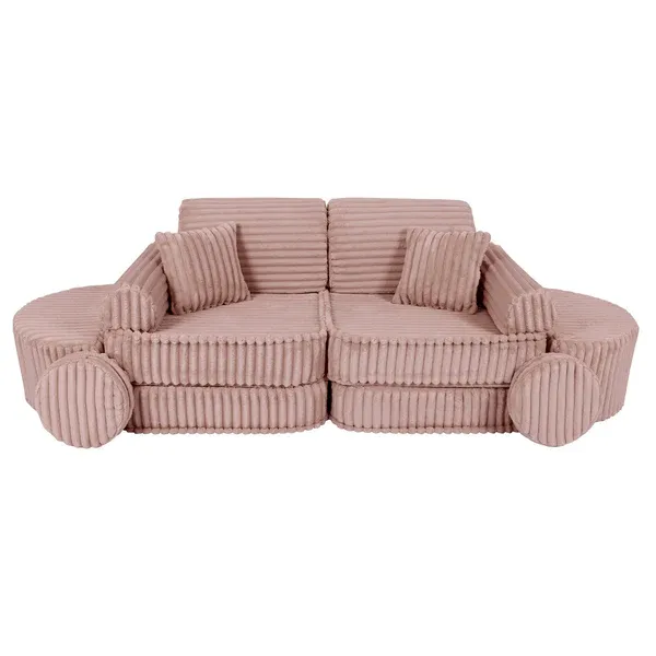 modularna sofa - ružičasta - slika 6