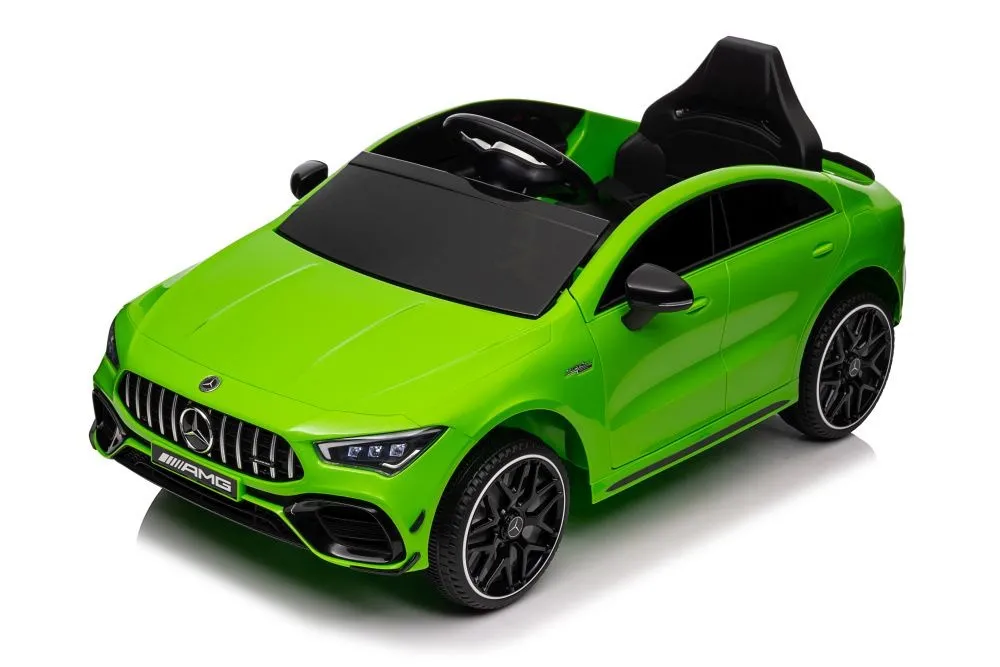 licencirani auto na akumulator mercedes cla 45s amg 4×4 – zeleni - slika 2