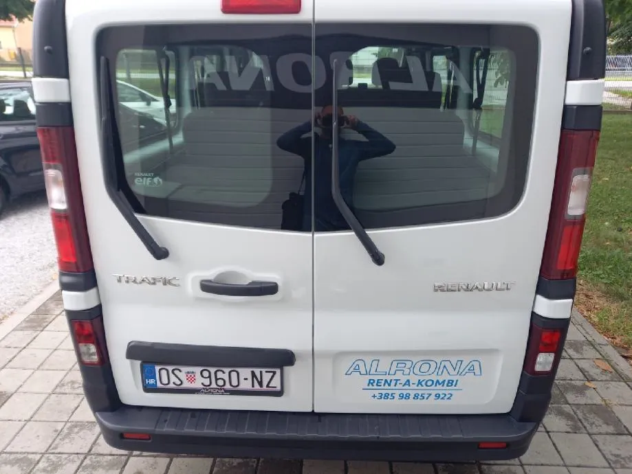 najam putničkog kombija 8+1, renault trafic 1.6 dci l2h1 - slika 6