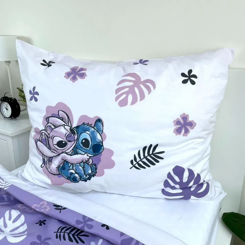 lilo & stitch ‘in love’ dječja posteljina, 140×200 cm - slika 4