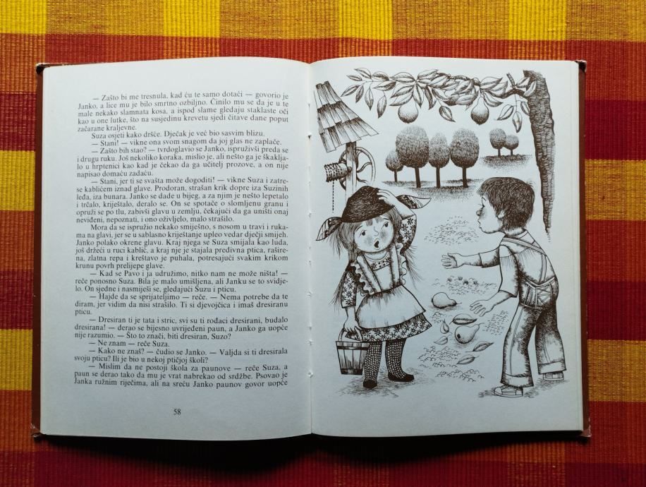 višnja stahuljak - djevojčica i paun - slika 5