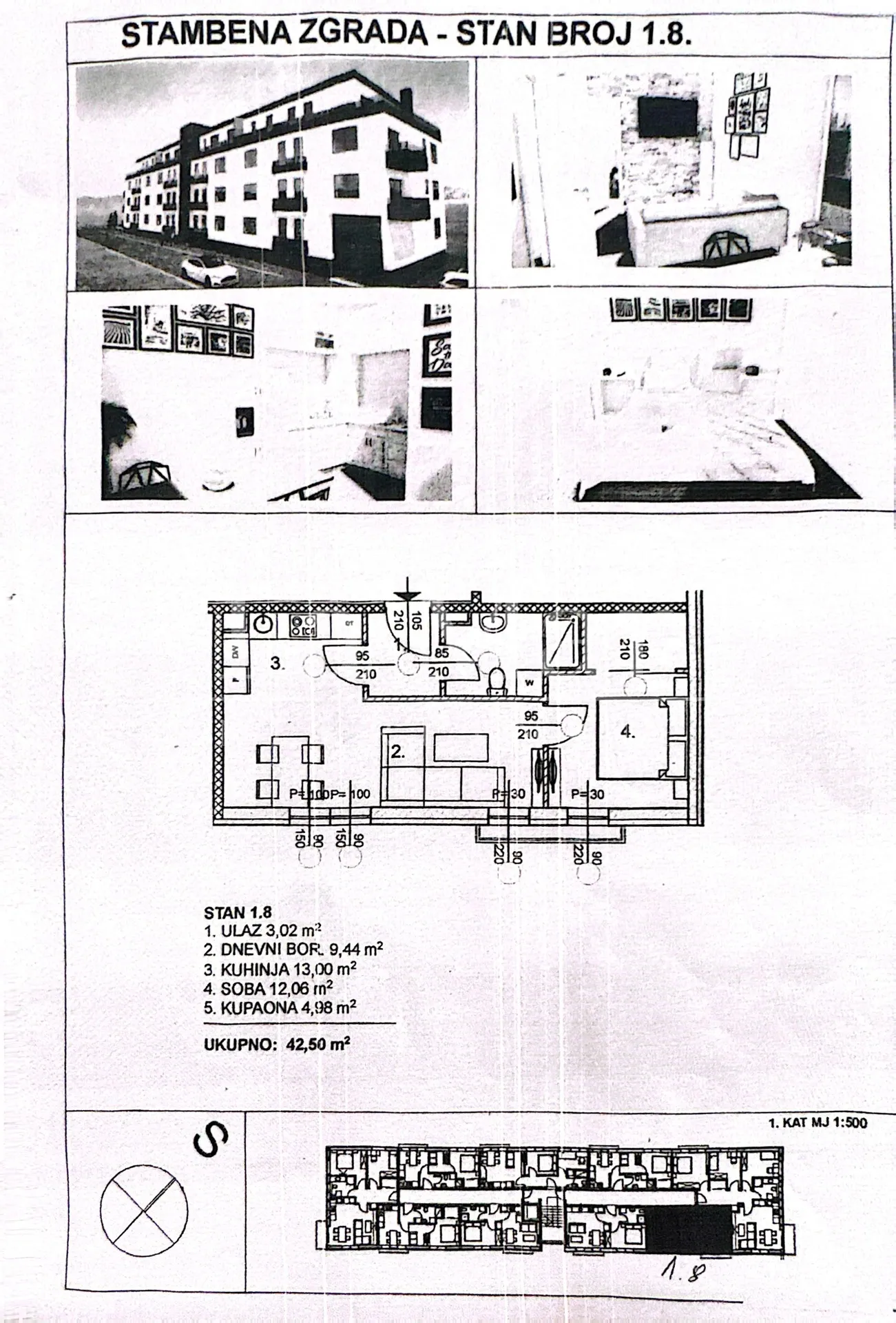 lučko - stan u novogradnji - s 1.8. - 42,50 m2 - slika 4